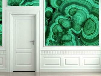 Brenda Houston Malachite Panels Via Black Crow Studios
