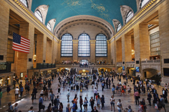 Grand Central Ceiling Wallpaper