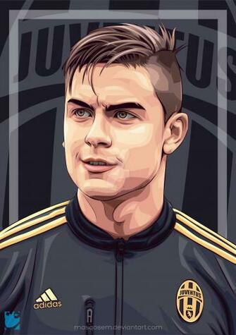 Paulo Dybala In Vector By Masqosem