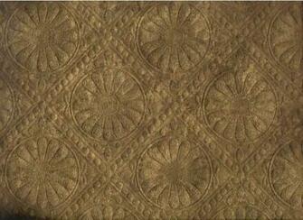 Metal Tin Pressed Ceiling Faux Wallpaper Brass Gold Sa Maxwell