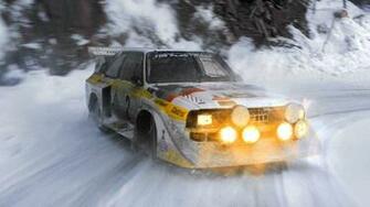 Audi Quattro Rally HD Wallpaper Id