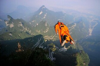 Gallery For Wingsuit Flying Wallpaper