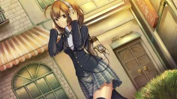 Anime School Girl