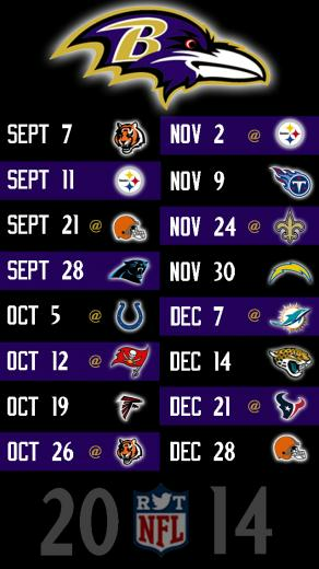 Nfl Schedule Wallpaper For iPhone
