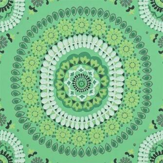 Emerald Green Boheme Jardin Harlequin Wallpaper