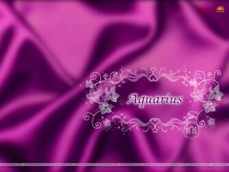 Aquarius Wallpaper By
