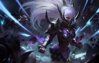 Wallpaper Costume Mask Art Splash League Of Legends Irelia