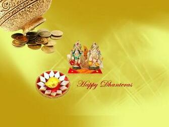 Happy Dhanteras Wishes Laxmiji Wallpaper Diwali