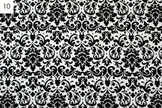Black And White Damask Wallpaper