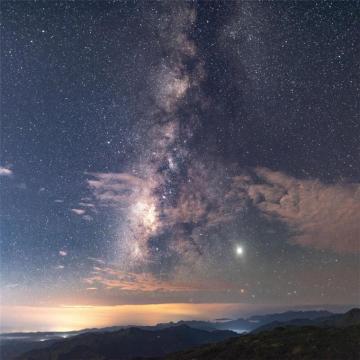Stars In Sky 8k iPad Wallpaper