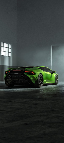 Lamborghini Hurac N Tecnica Phone Wallpaper