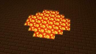Minecraft Lava 3d Render Cinema4d Wallpaper