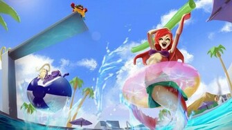 Pool Party Nami Wallpaper HD