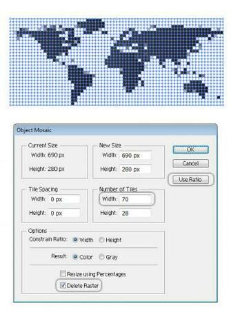 Digital World Map Background Illustrator Tutorials Tips