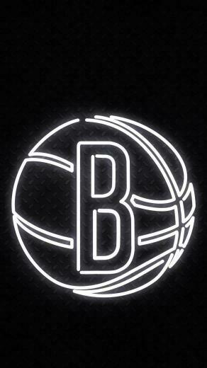 This Awesome Neon Wallpaper Of The Nets Logo By Trxnton On