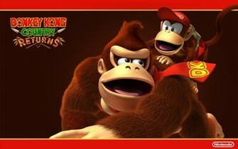 Donkey Kong Country Returns Wallpaper Jeux Vid O