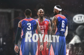 Wade Kobe Lebron Royalty Wallpaper By Skdworld