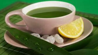 Green Tea Wallpaper