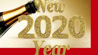 Happy New Year Sampin Bottle Photo 3d Wallpaper HD