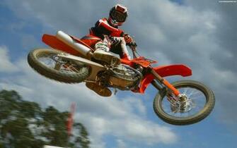 Bikes Jump Ktm Motocross Photo Wallpaper