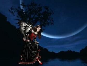 Goth Fairy Wallpaper