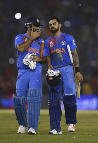 Mahendra Singh Dhoni Virat Kohli