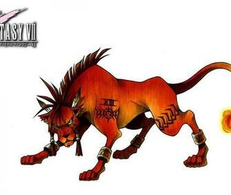 High Definition Wallpaper Of Nanaki Red Xiii From Final Fantasy
