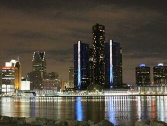Detroit Skyline Wallpaper