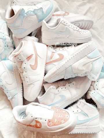Nike Air Jordan Low Custom Force Shoes Wallpaper