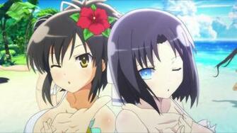 Senran Kagura Peach Beach Splash S Breast Mousepad Coming