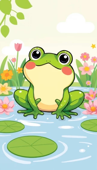 Keroppi Wallpaper