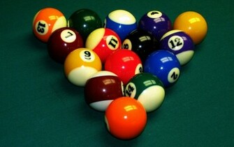 Billiard Balls Wallpaper