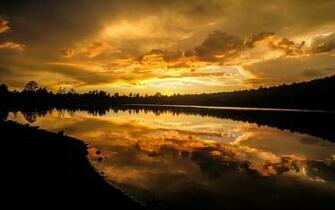 Kaibab Lake Sunset Wallpaper HD