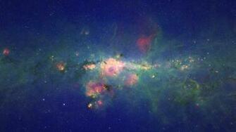 Purple Wallpaper Nebulae Green Desktop