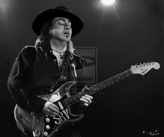 Stevie Ray Vaughan By Titi Draws