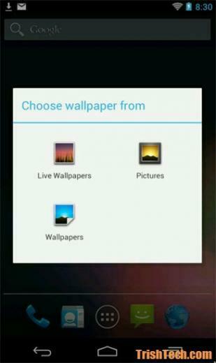 Set Android Wallpaper By Opening A Picture