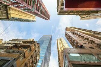 Soho Skyscrapers Background Photograph By Benny Marty