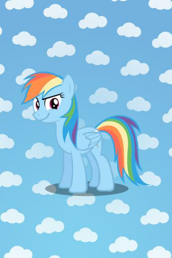 Rainbow Dash iPhone Wallpaper By T Dijk