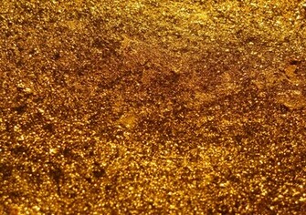 Gold Glitter Glow Metal Wealth Wallpaper