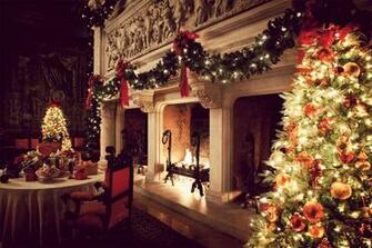 Christmas Fireplace Background Image Amp Pictures Becuo