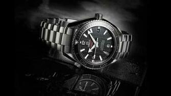 Omega Watch Macro Wallpaper