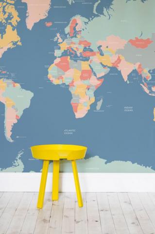 Educational Wallpaper Ideas For A Kids Bedroom Hovia Uk
