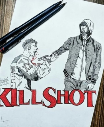 I Need To Draw This Eminem Drawing Funny