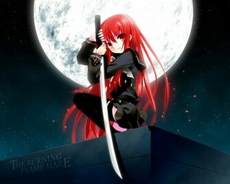 Shana With Blade Shakugan No Wallpaper