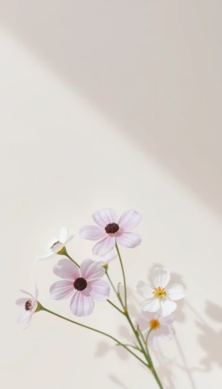 Aesthetic Flowers Simple Wallpaper
