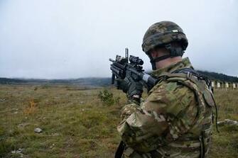 Wallpaper United States Army M320 Grenade Launcher Men