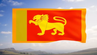 Sri Lanka Flag Wallpaper
