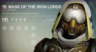 Are These Destiny S Rewards For The Iron Banner