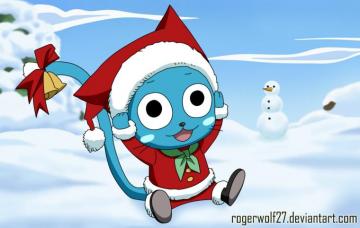 Fairy Tail Wallpaper Happy Aye Merry Christmas