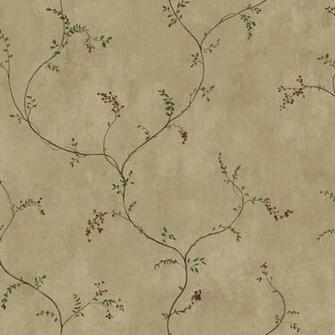 Burgundy Primitive Antique Wallpaper Border Cb5509bdb